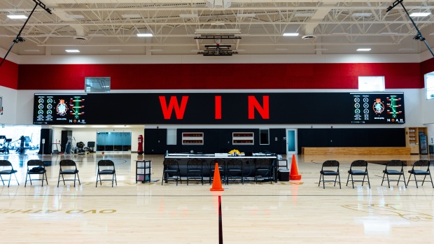 Raptors hope new addition to on-court practice studio will bear fruit - TSN.ca