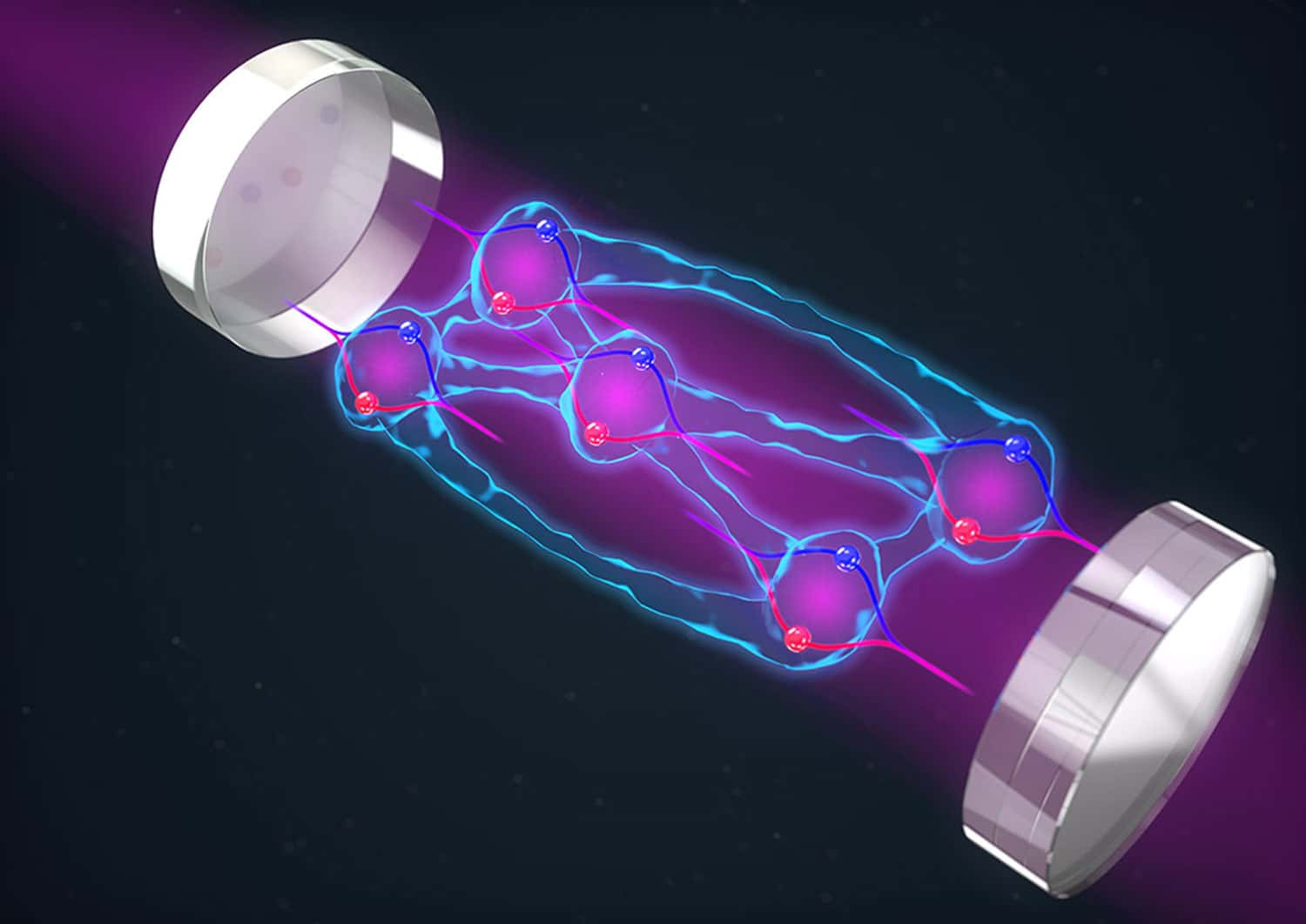 entangled atoms within the interferometer