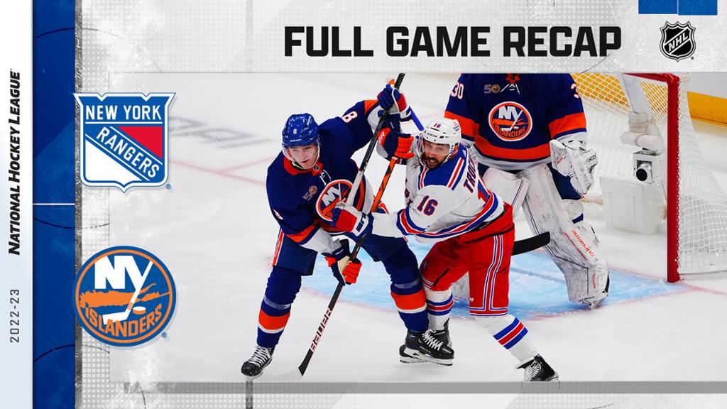 Sorokin makes 41 saves, Islanders shut out Rangers