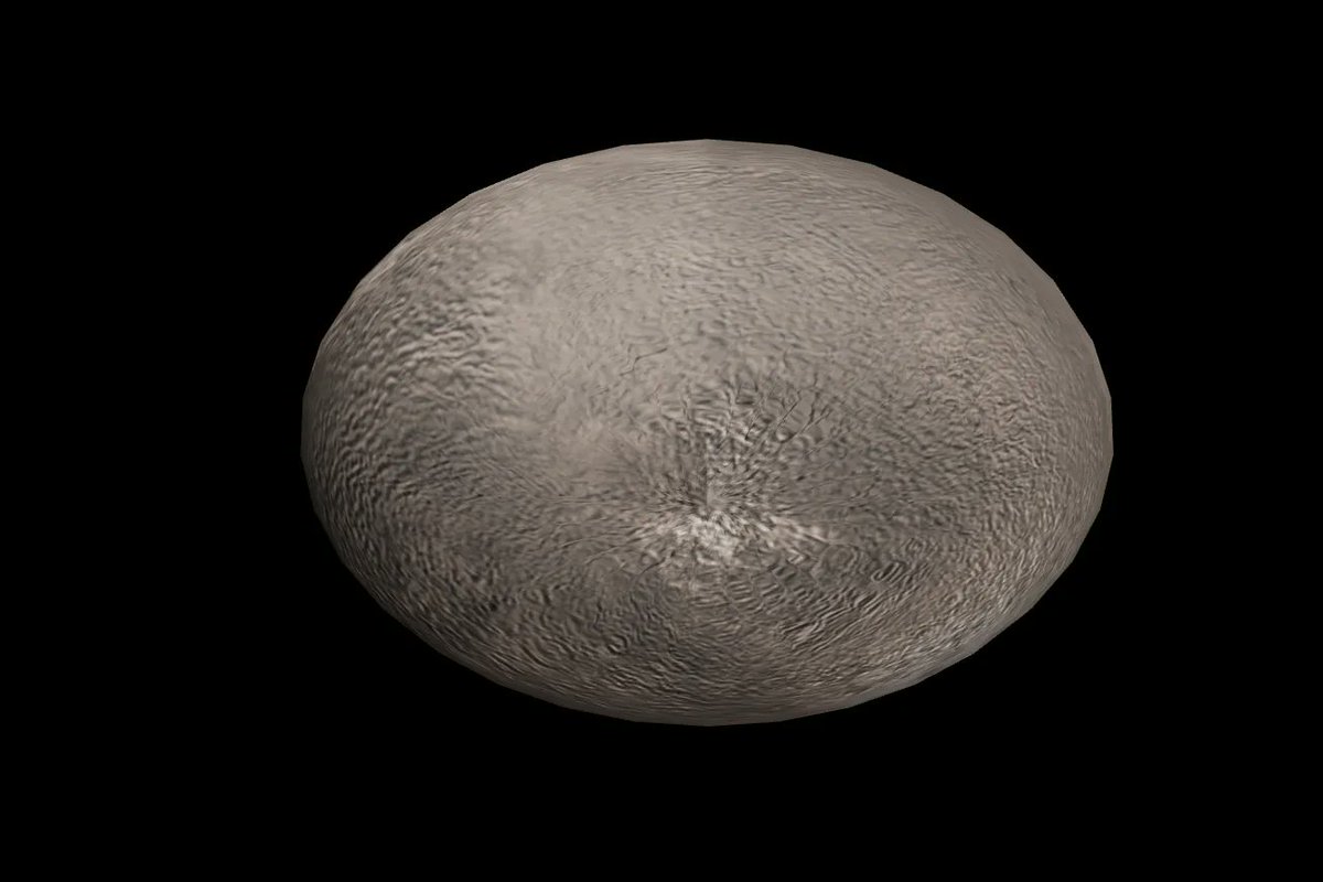 The dwarf planet Haumea is one of the stranger objects in the solar system.  How did that happen?