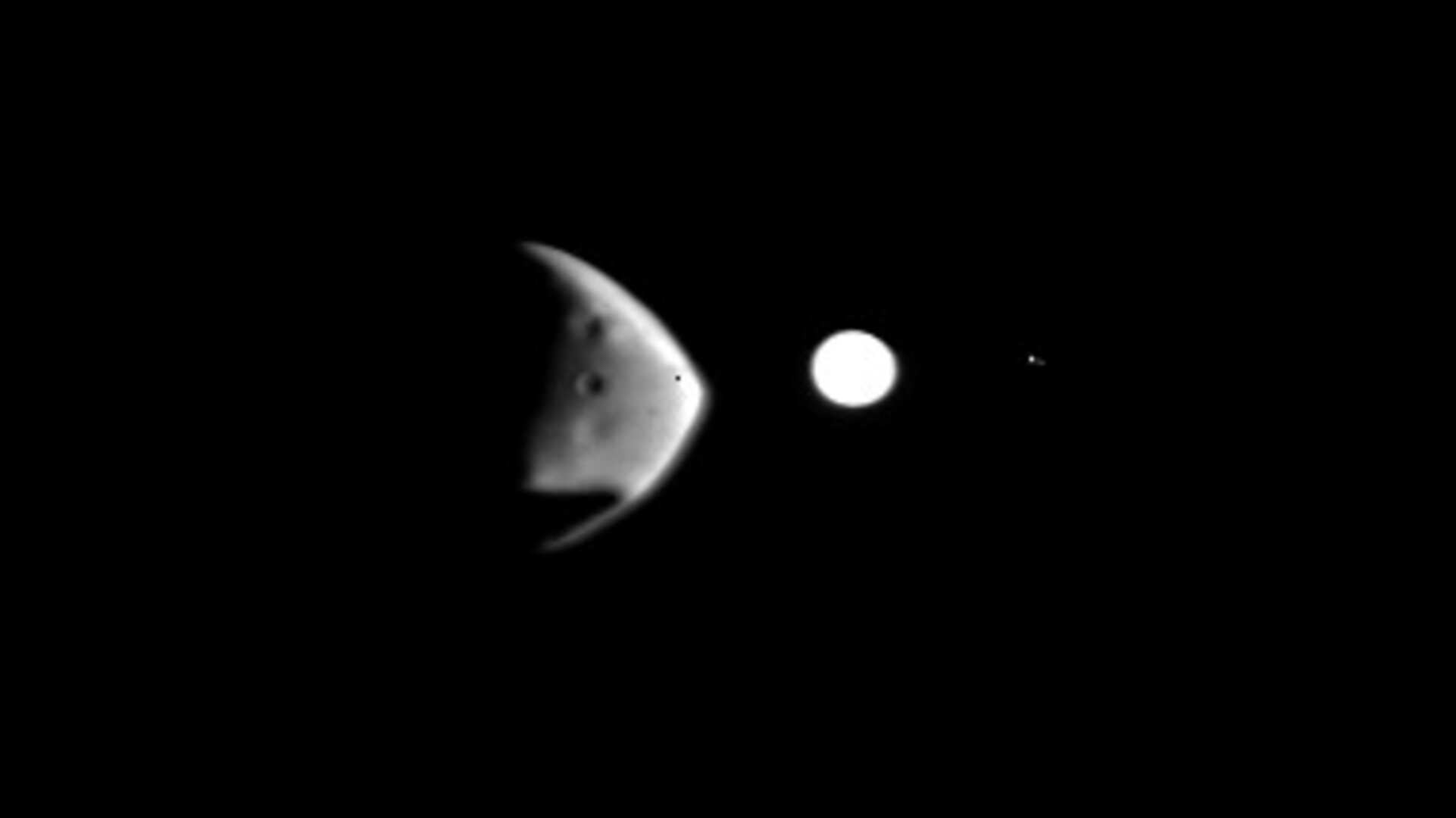 The moons of Mars and Jupiter meet