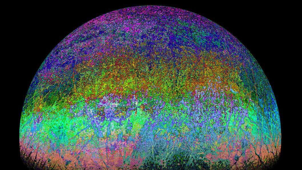 The psychedelic new image from NASA's visit to Europe last week is just one of some beautiful artwork inspired by Jupiter