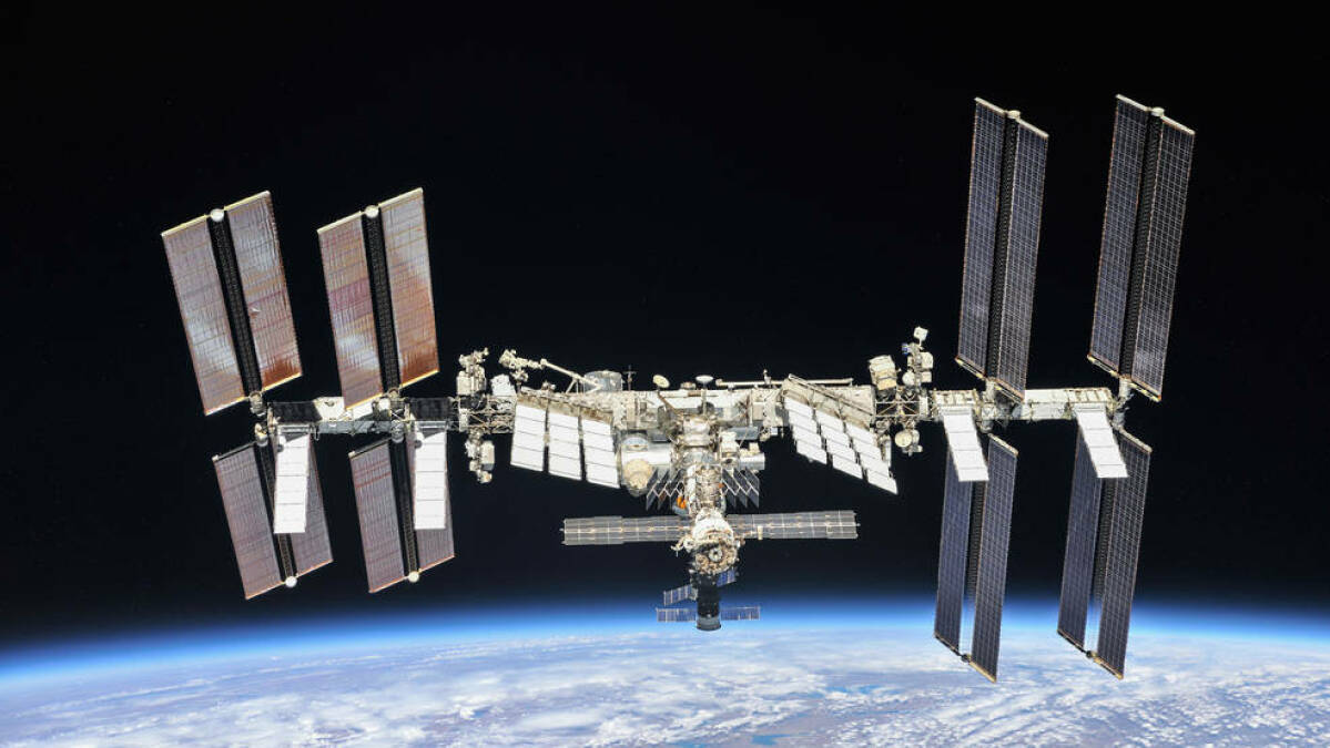 The space station just undertook evasive maneuvers to avoid colossal space debris