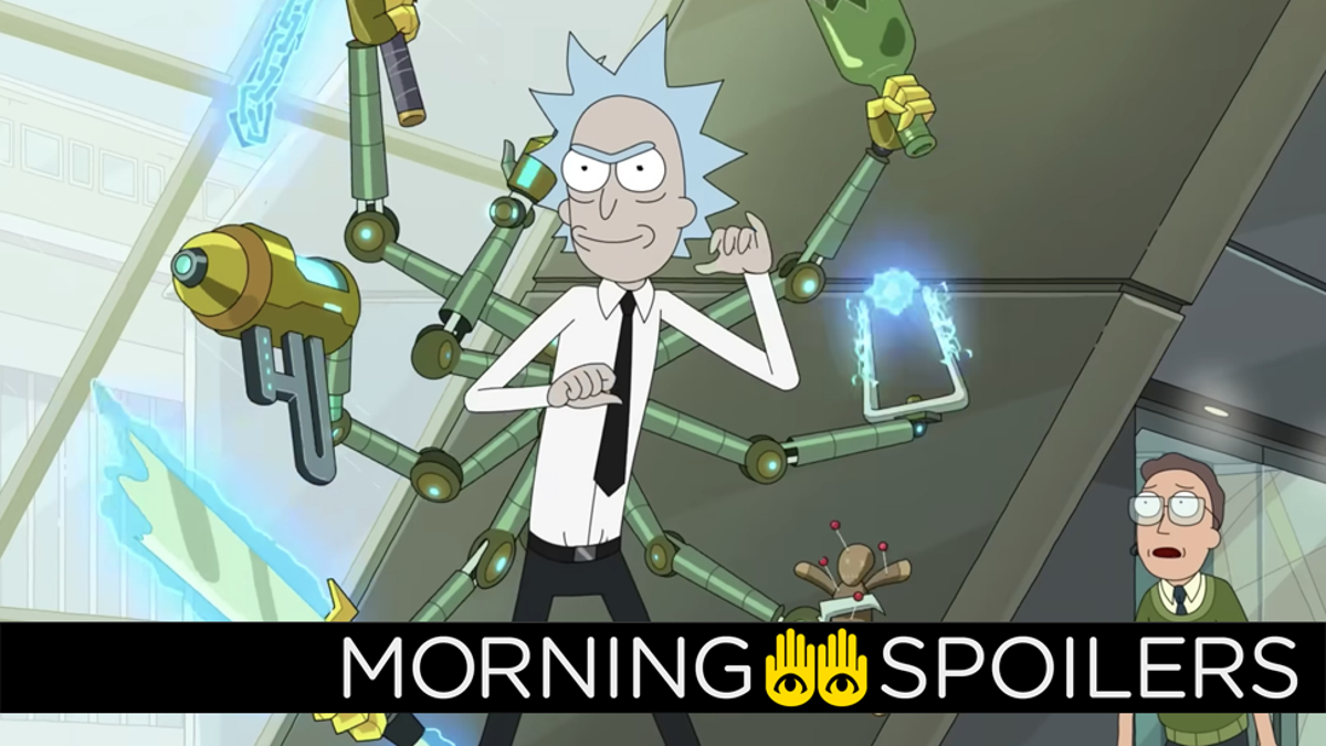 Updates from Rick and Morty, Halloween Ends and more