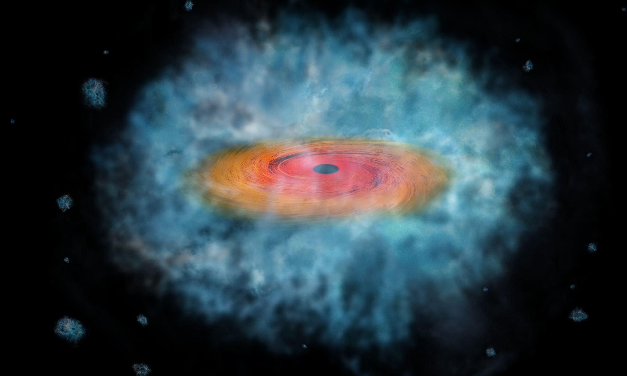 Did supermassive black holes collapse straight from giant clouds of gas?  It could depend on magnetic fields