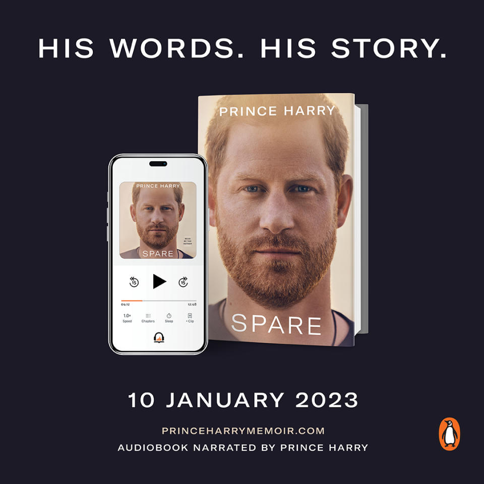 Prince Harry's book will be released on January 10th.  (any house)