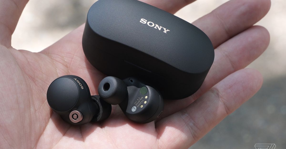 Sony's all-around great WF-1000XM4 earbuds are available for a $100 discount