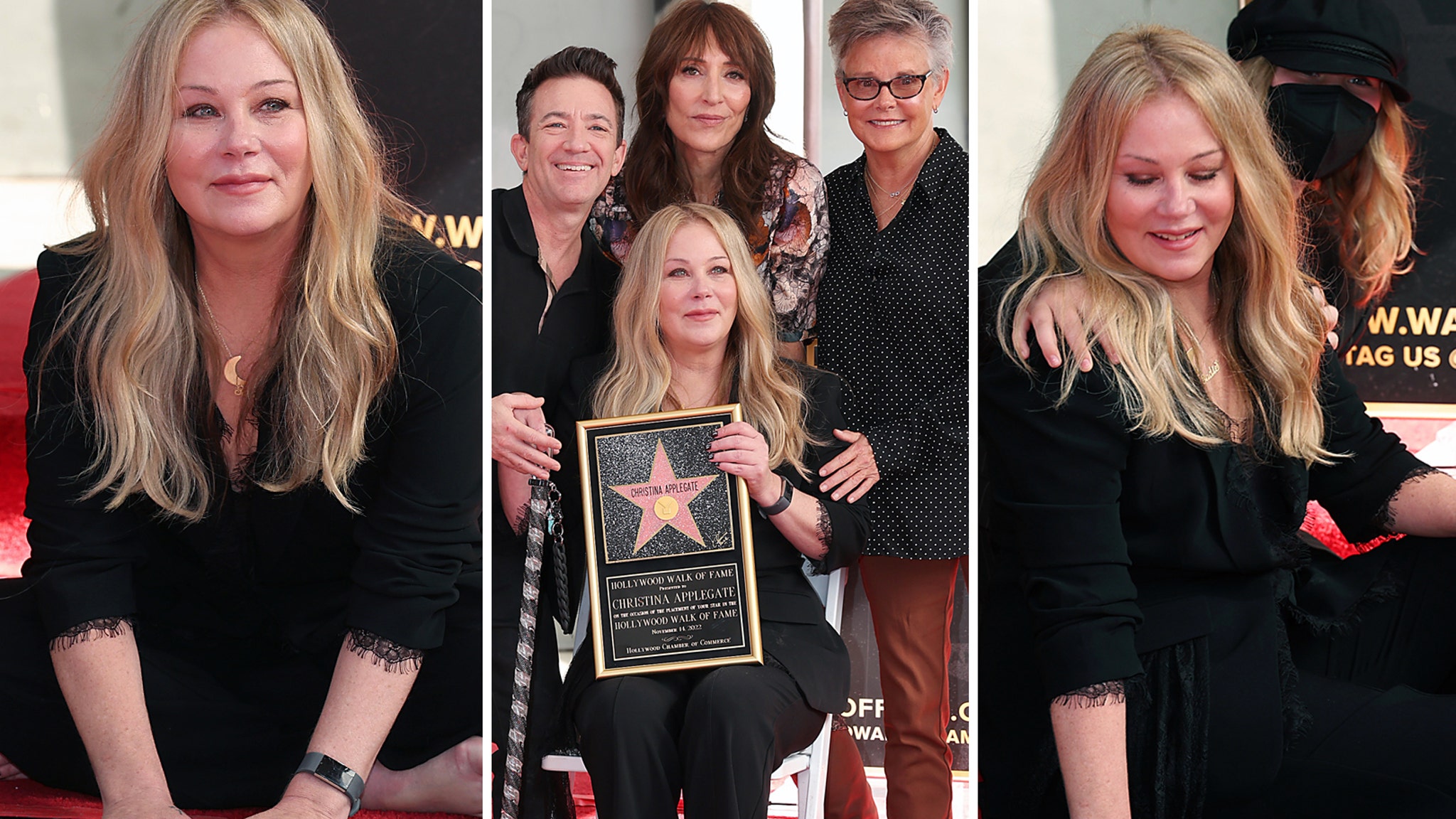 Christina Applegate honored with Walk of Fame star at emotional first event since MS diagnosis