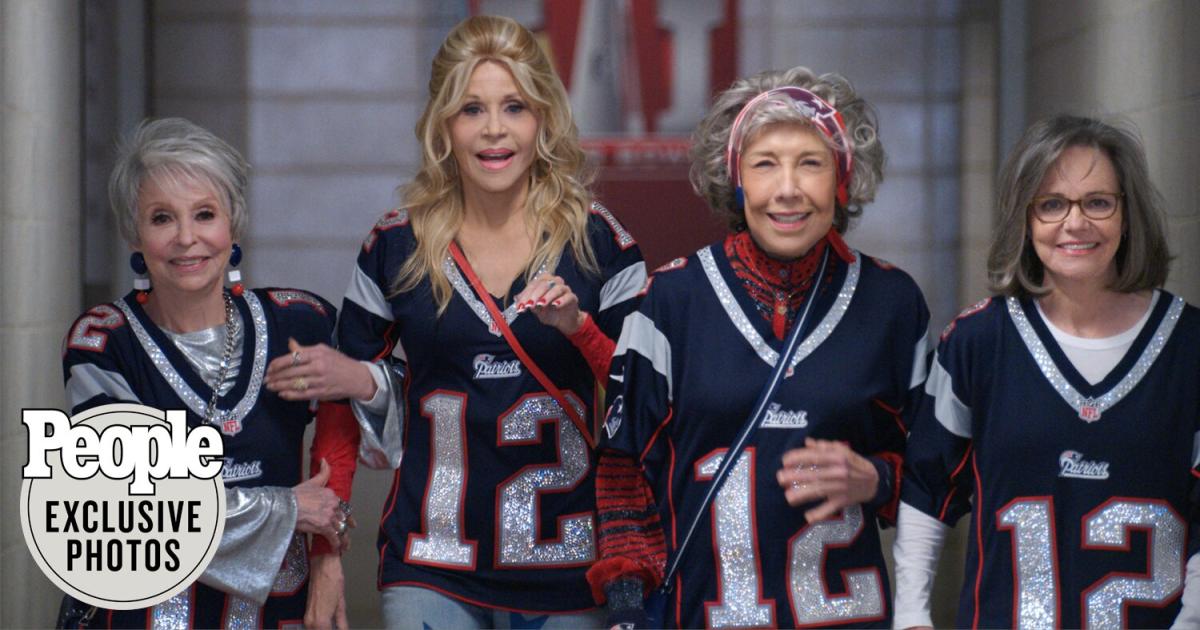 See Jane Fonda, Lily Tomlin, Rita Moreno, Sally Field and Tom Brady in 80 For Brady First Look