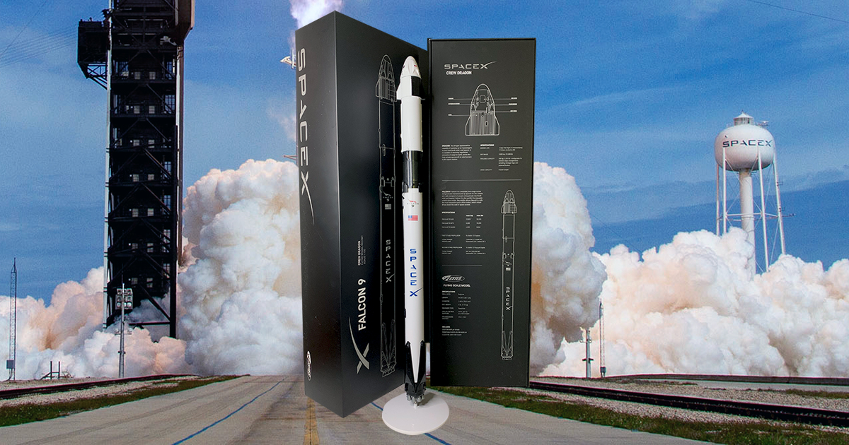 Estes launches SpaceX Falcon 9 as a new flight and display model rocket