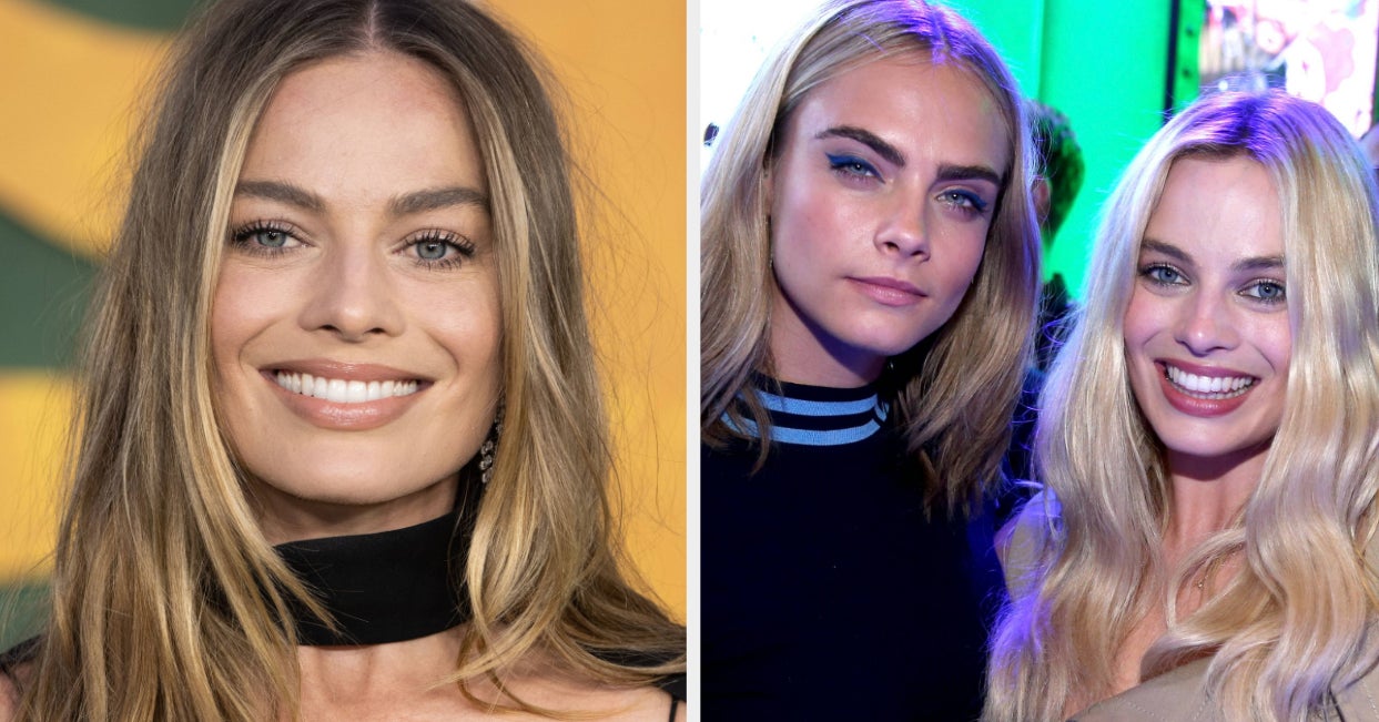 Margot Robbie has addressed these viral images of her seemingly crying outside Cara Delevingne's house